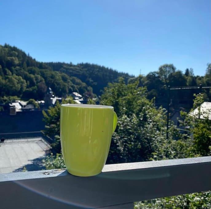 Ferienwohnung Hueftgold Schlafen & Wohnen Monschau Exterior foto