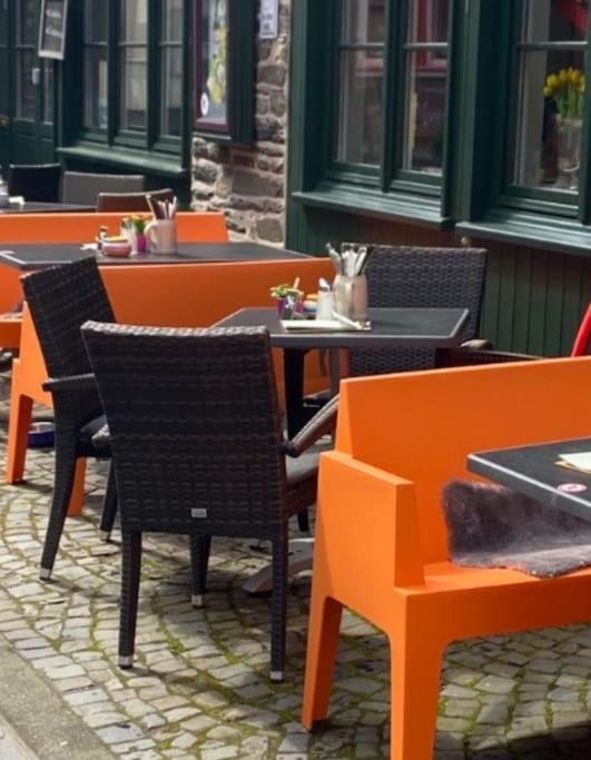 Ferienwohnung Hueftgold Schlafen & Wohnen Monschau Exterior foto